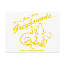It's a Grey Area Sports Logo postcards