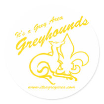 It's a Grey Area Sports Logo stickers