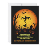 It's a Halloween Party - Get your freak on! Personalized Invite