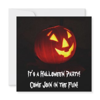 It's a Halloween Party Invitation invitation