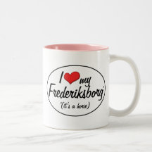 It's a Horse! I Love My Frederiksborg Coffee Mug