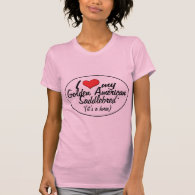It's a Horse! I Love My Golden American Saddlebred Tee Shirt