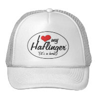 It's a Horse! I Love My Haflinger Trucker Hat