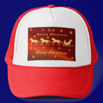 It's A Horsey Christmas Hat by Lotacats It's A Horsey Christmas Hat