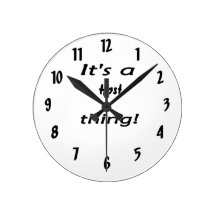 It's a host thing! wall clock