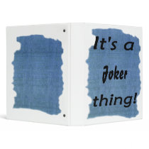 It's a Joker thing! Binders