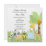 It's A Jungle Baby Animails Baby Shower Invitation