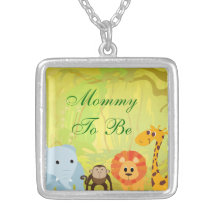It's A Jungle Baby Shower Pendants