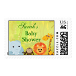 It's A Jungle Baby Shower Stamps