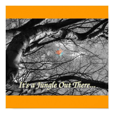 Its A Jungle Out There Poster by WestCoastSuccess