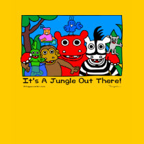 It's A Jungle Out There! t-shirts by hippoworks It's A Jungle Out There! t-shirts