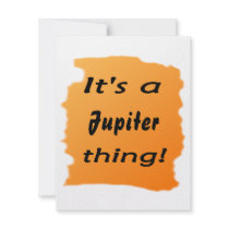 It's a jupiter thing! announcement