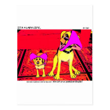 It's a Lab's Life Post Card