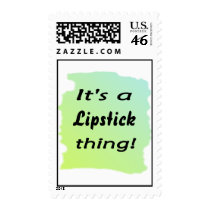 It's a Lipstick  thing! Stamp
