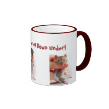 It's a little different Down Under Rattie Mug