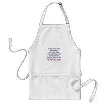 It's a Man thing: Can't find my underwear aprons