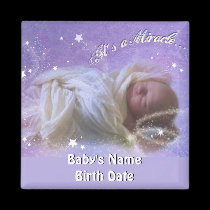 It's a Miracle Baby magnets