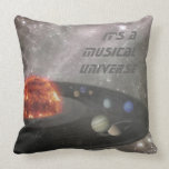 It's a Musical Universe gift pillow