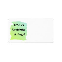 It's a Natchitoches thing! labels