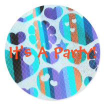 It's A Party! Multi Design Stickers stickers