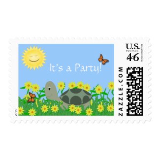 It's A Party Postage Stamp stamp