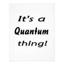 It's a quantum thing! personalized invite