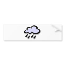 IT'S A RAINY DAY BUMPER STICKER