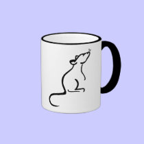 It's A Rat's World logo mugs