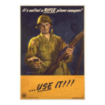 Its a rifle posters by benrscott Its a rifle posters