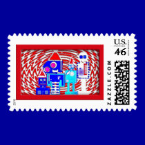 It's a RoBoT Kind of Christmas ! postage by 3DMOONMAN It's a RoBoT Kind of Christmas ! postage