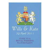 It's A Royal Wedding Watch Party Invitation invitations