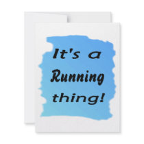 It's a running thing! invite