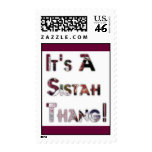It's A Sistah Thang! Postage Stamp