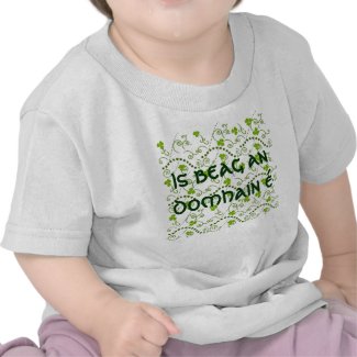 It's a Small World Written in Celtic shirt