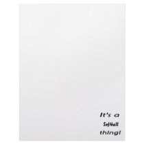 Its a softball thing! custom letterhead