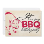 It's a spicy birthday party invitation invitations