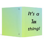 It's a tax thing! binders
