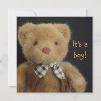 It's a Teddy Bear! invitation