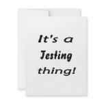 It's a Testing thing! Custom Announcements