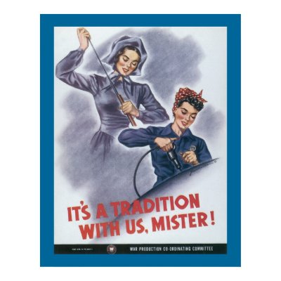 It's a Tradition with Us, Mister! (border) Print by SunshineDazzle