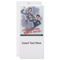 It's A Tradition World War 2 Customized Rack Card