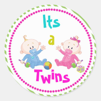 Its Twins Stickers Zazzle