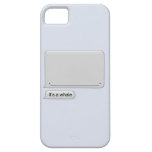 It's a Whale iPhone 5 Cover