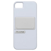 It's a Whale iPhone 5 Cover