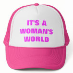 IT'S A WOMAN'S WORLD hats
