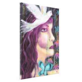 It's A Wonder Full Life! Art By Victoria Lynn Hall Gallery Wrap Canvas