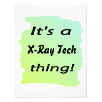 It's a x-ray tech thing invitations