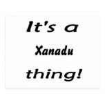 It's a xanadu thing! post cards