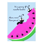 It's a Yummy Munchin Lunchin Barbecue Party Invite invitations