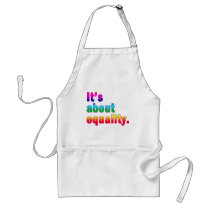 It's About Equality Gay Rights Products Aprons